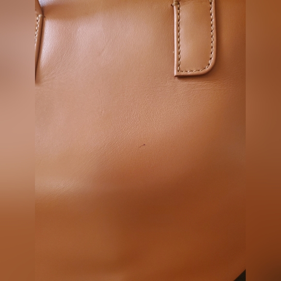Massimo Dutti Leather Bucket Tote Bag - Picture 3 of 8